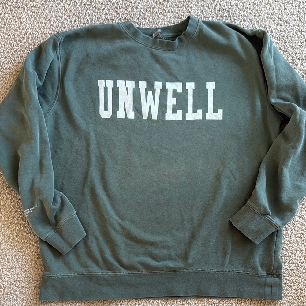 Call Her Alex, Alex Cooper Pink Unwell Sweatshirt, L - Picture 1 of 5